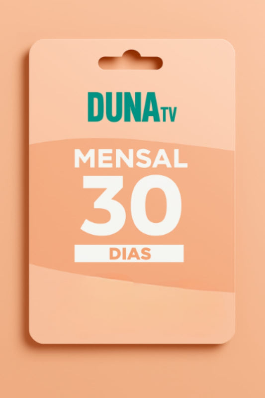 Gift Card - Duna TV 30 Dias