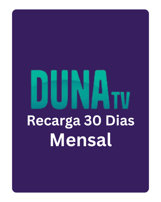Gift Card - Duna TV 30 Dias
