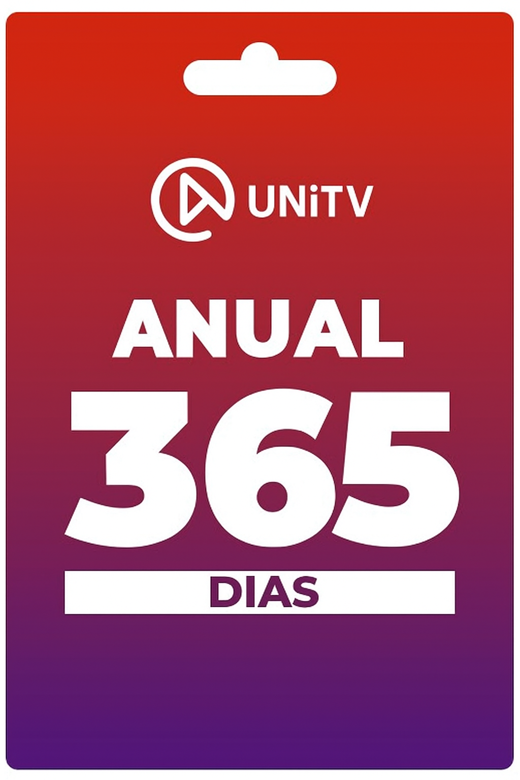 Gift Card - UniTV 365 Dias